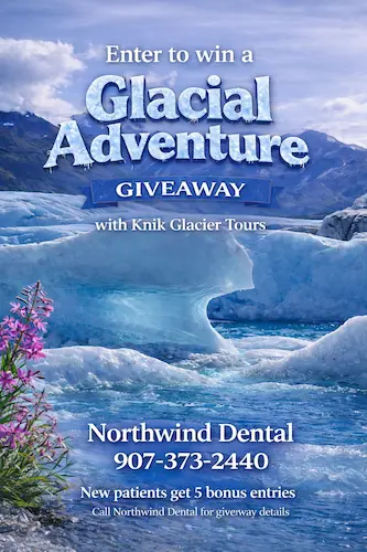 April promo: Glacial Adventure Giveaway with Knik Glacier Tours